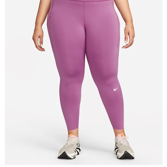 pink nike leggings plus size